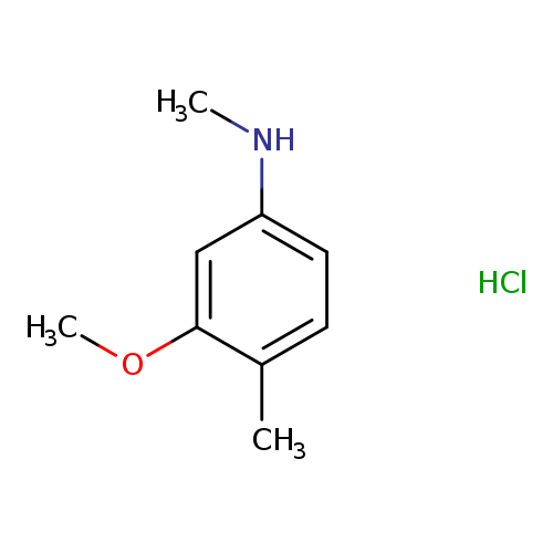 3-methoxy-N,4-dimethylaniline hydrochloride