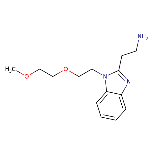 2-{1-[2-(2-methoxyethoxy)ethyl]-1H-1,3-benzodiazol-2-yl}ethan-1-amine