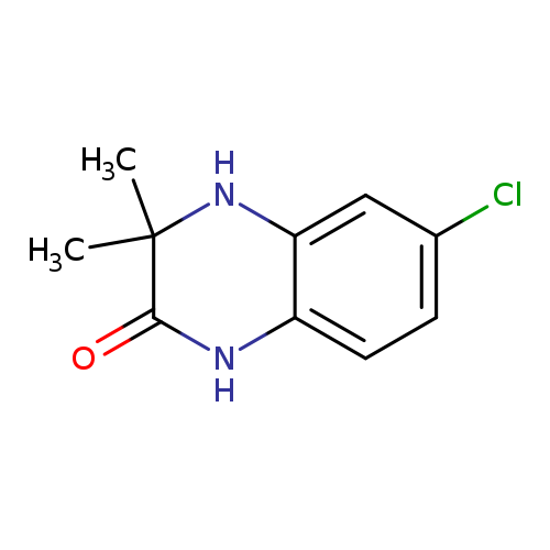 6-chloro-3,3-dimethyl-1,2,3,4-tetrahydroquinoxalin-2-one