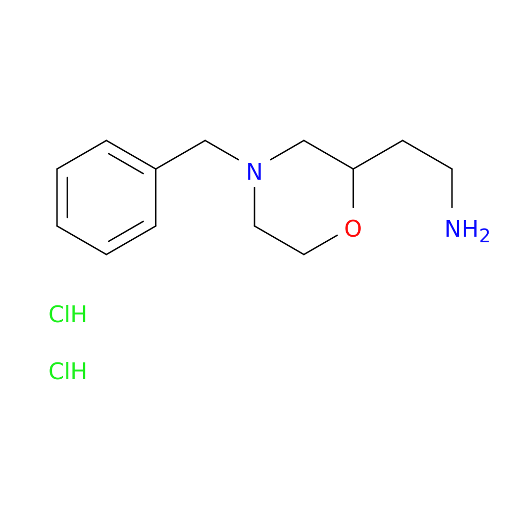 2-(4-Benzylmorpholin-2-yl)ethanamine dihydrochloride