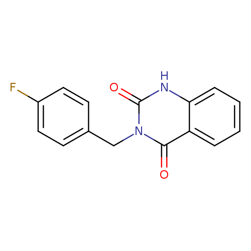 3-[(4-fluorophenyl)methyl]-1,2,3,4-tetrahydroquinazoline-2,4-dione