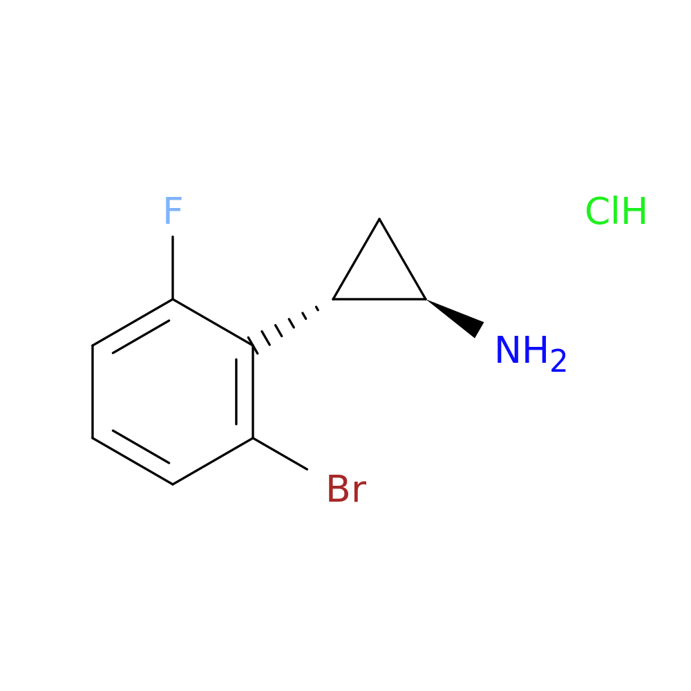 rac-(1R,2S)-2-(2-bromo-6-fluorophenyl)cyclopropan-1-amine hydrochloride