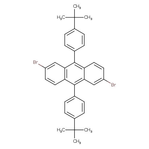 2,6-Dibromo-9,10-bis(4-tert-butylphenyl)anthracene