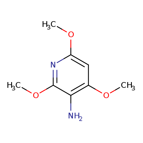 "2,4,6-trimethoxypyridin-3-amine"