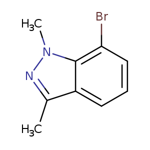 1H-Indazole, 7-bromo-1,3-dimethyl-