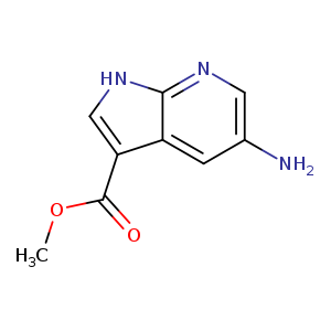 1H-Pyrrolo[2,3-b]pyridine-3-carboxylic acid, 5-amino-, methyl ester