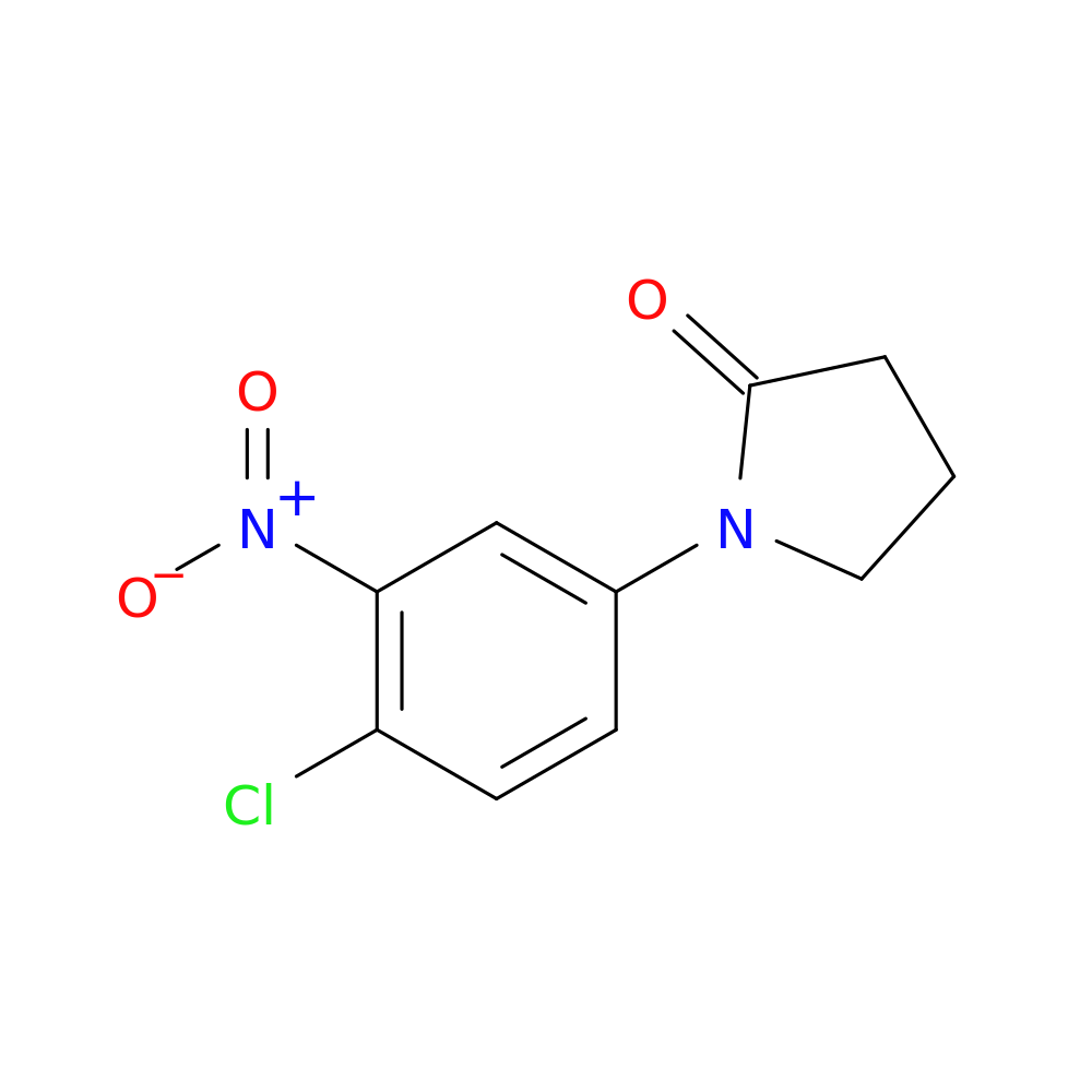 1-(4-chloro-3-nitrophenyl)pyrrolidin-2-one