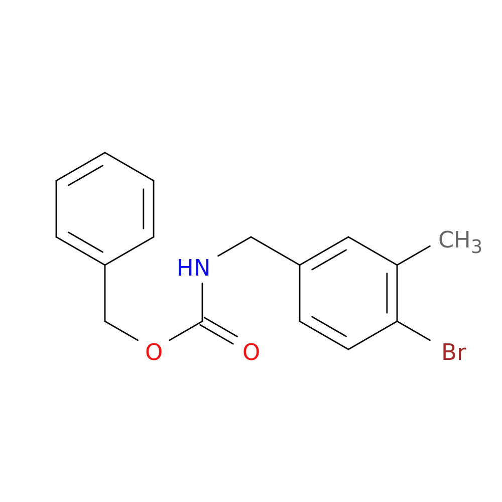 benzyl N-[(4-bromo-3-methylphenyl)methyl]carbamate