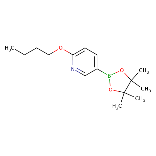 2-Butoxy-5-(4,4,5,5-tetramethyl-1,3,2-dioxaborolan-2-yl)pyridine