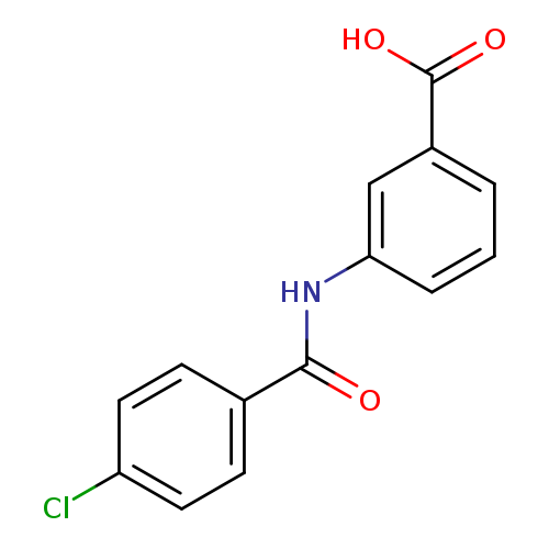 3-[(4-Chlorobenzoyl)amino]benzoic acid