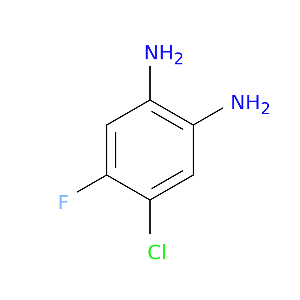 4-Chloro-5-fluorobenzene-1,2-diamine