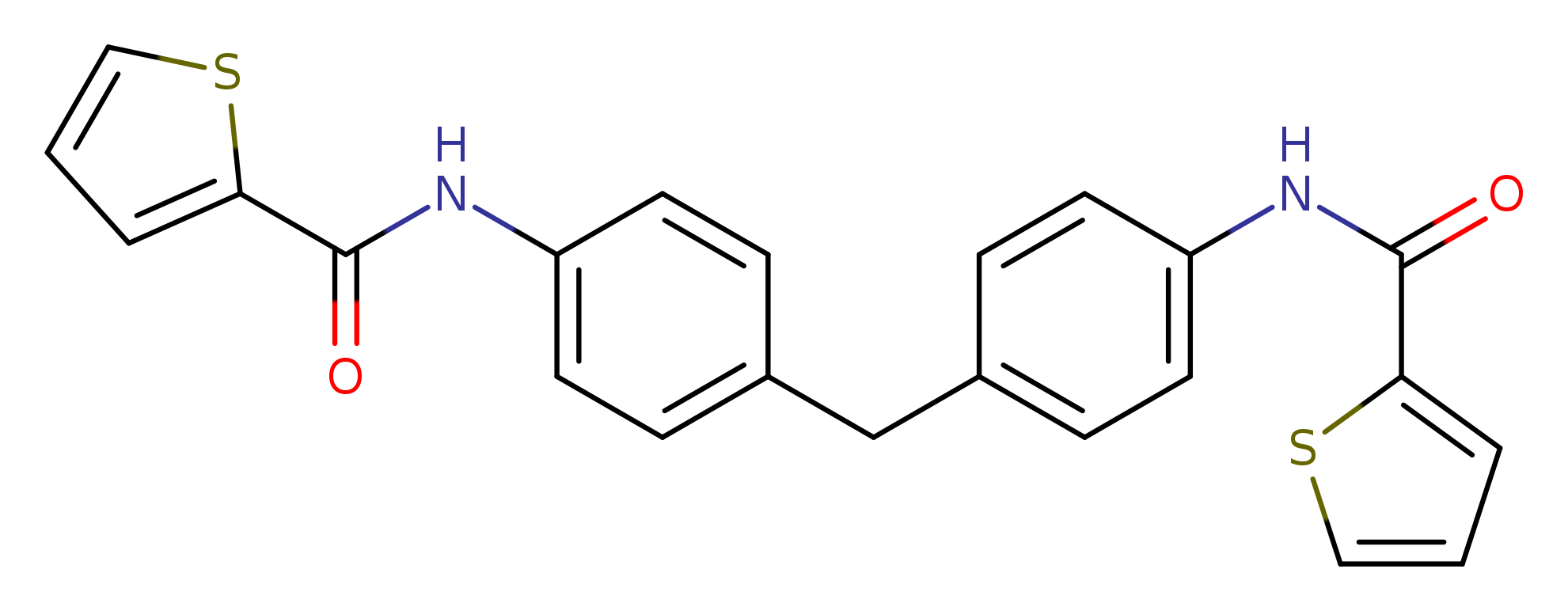 N-(4-{[4-(thiophene-2-amido)phenyl]methyl}phenyl)thiophene-2-carboxamide