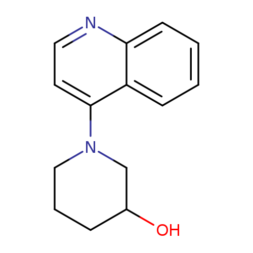 1-(quinolin-4-yl)piperidin-3-ol