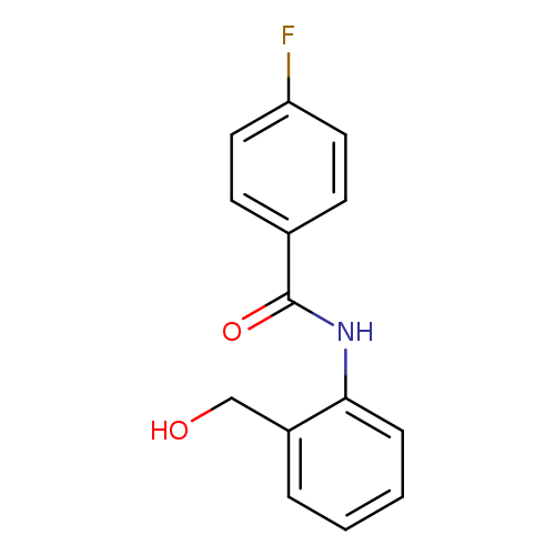 4-fluoro-N-[2-(hydroxymethyl)phenyl]benzamide