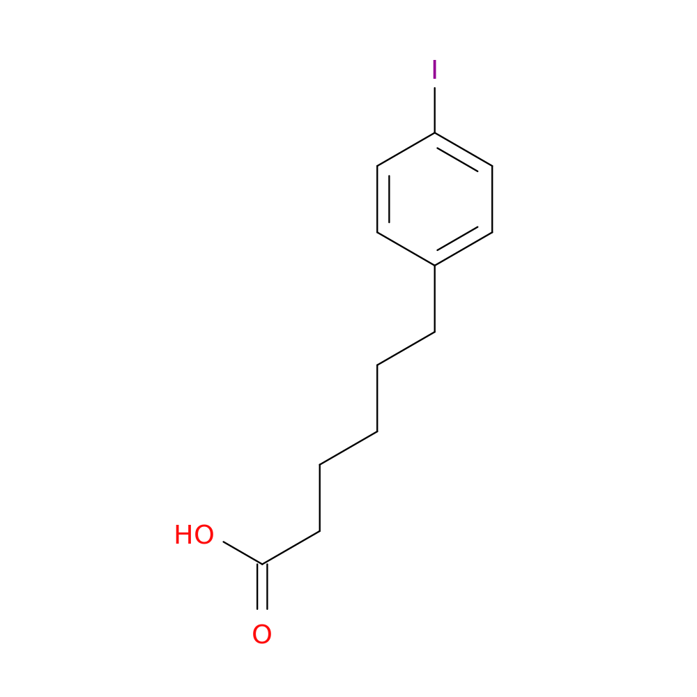 6-(4-Iodophenyl)hexanoic acid