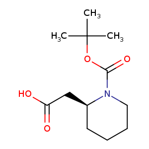 2-Piperidineacetic acid, 1-[(1,1-dimethylethoxy)carbonyl]-, (2S)-