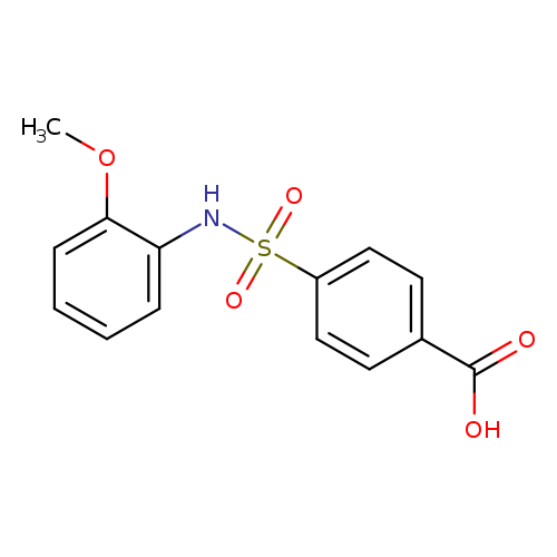 4-[(2-methoxyphenyl)sulfamoyl]benzoic acid