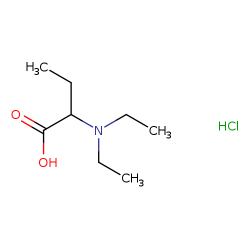 2-(diethylamino)butanoic acid hydrochloride