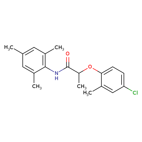 2-(4-chloro-2-methylphenoxy)-N-mesitylpropanamide