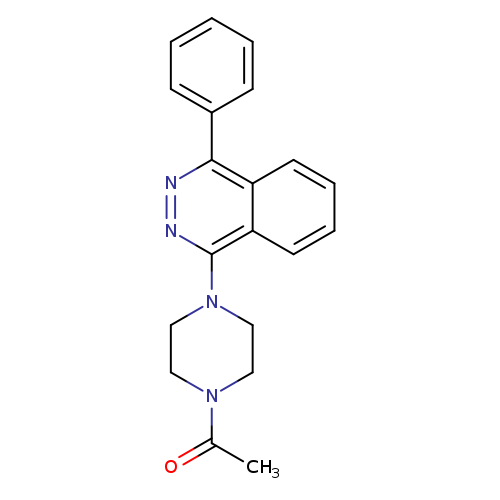 1-[4-(4-phenylphthalazin-1-yl)piperazin-1-yl]ethan-1-one