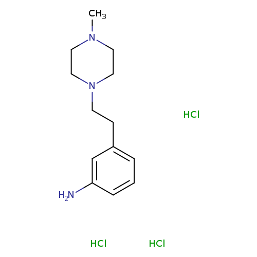 3-[2-(4-methylpiperazin-1-yl)ethyl]aniline trihydrochloride