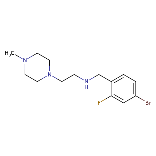 [(4-bromo-2-fluorophenyl)methyl][2-(4-methylpiperazin-1-yl)ethyl]amine