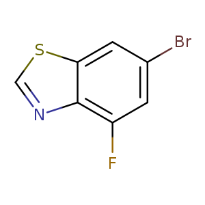6-bromo-4-fluoro-1,3-benzothiazole