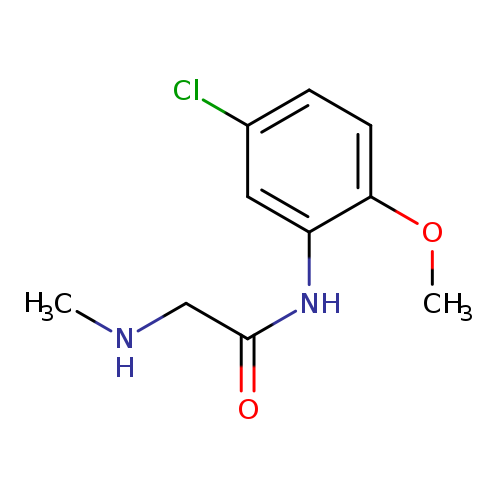 N-(5-chloro-2-methoxyphenyl)-2-(methylamino)acetamide