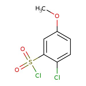 Benzenesulfonyl chloride, 2-chloro-5-methoxy-