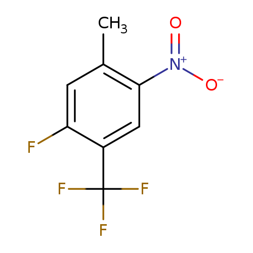 1-fluoro-5-methyl-4-nitro-2-(trifluoromethyl)benzene