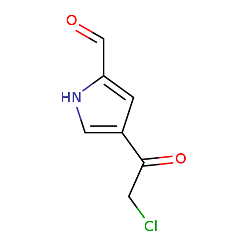 4-(2-Chloroacetyl)-1h-pyrrole-2-carbaldehyde