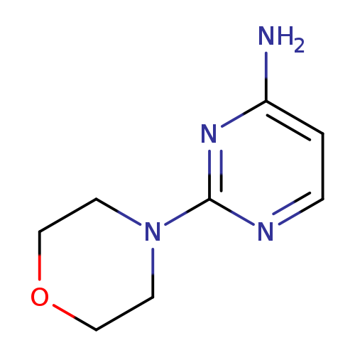 4-Pyrimidinamine, 2-(4-morpholinyl)-