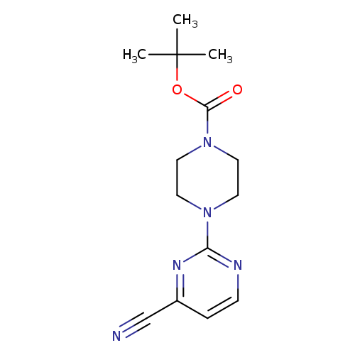tert-Butyl 4-(4-cyanopyrimidin-2-yl)piperazine-1-carboxylate