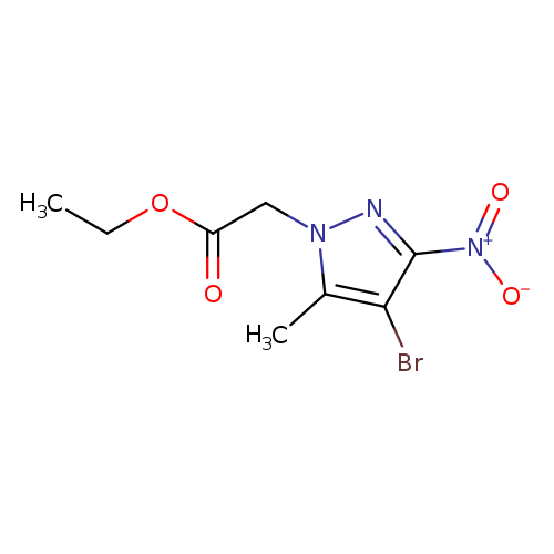 Ethyl (4-bromo-5-methyl-3-nitro-1h-pyrazol-1-yl)acetate