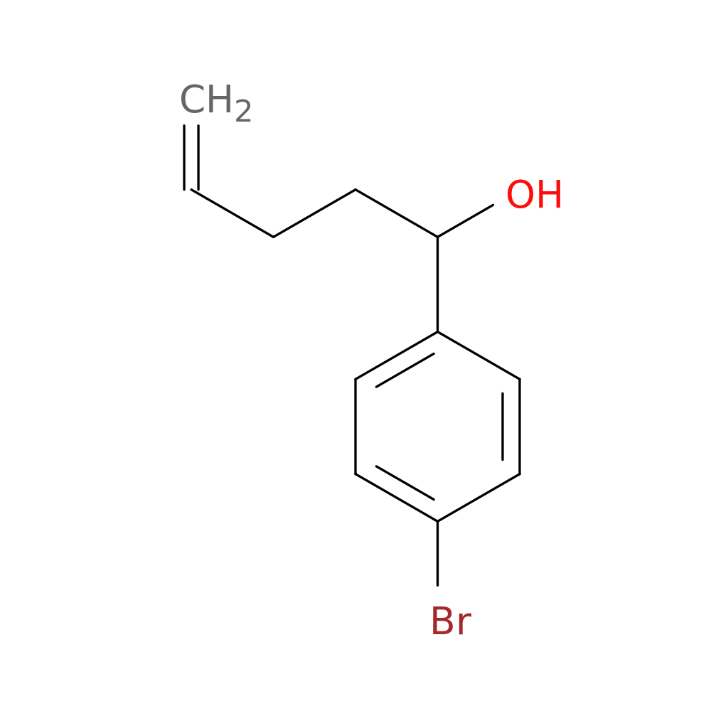 1-(4-Bromophenyl)pent-4-en-1-ol