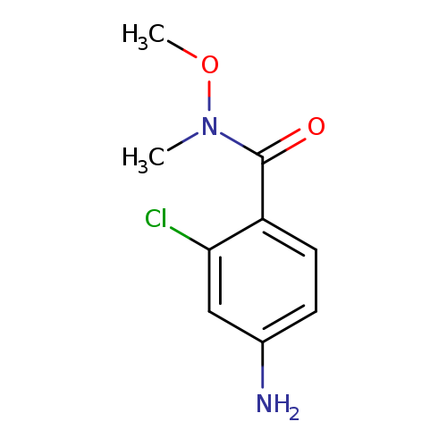 4-Amino-2-chloro-N-methoxy-N-methylbenzamide