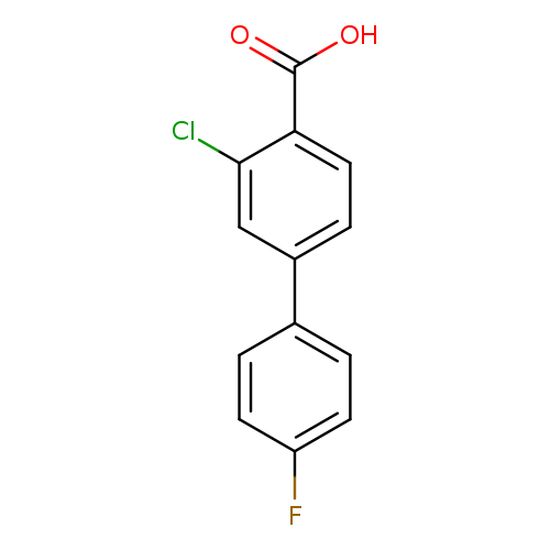 2-Chloro-4-(4-fluorophenyl)benzoic acid