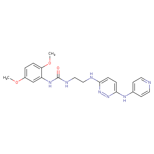 3-(2,5-dimethoxyphenyl)-1-[2-({6-[(pyridin-4-yl)amino]pyridazin-3-yl}amino)ethyl]urea