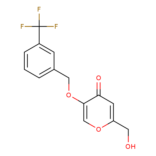 2-(hydroxymethyl)-5-{[3-(trifluoromethyl)phenyl]methoxy}-4H-pyran-4-one