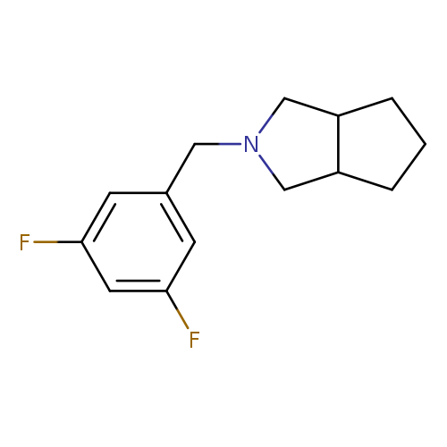 2-[(3,5-difluorophenyl)methyl]-octahydrocyclopenta[c]pyrrole