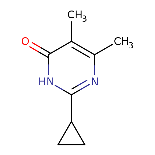 "2-cyclopropyl-5,6-dimethyl-3,4-dihydropyrimidin-4-one"