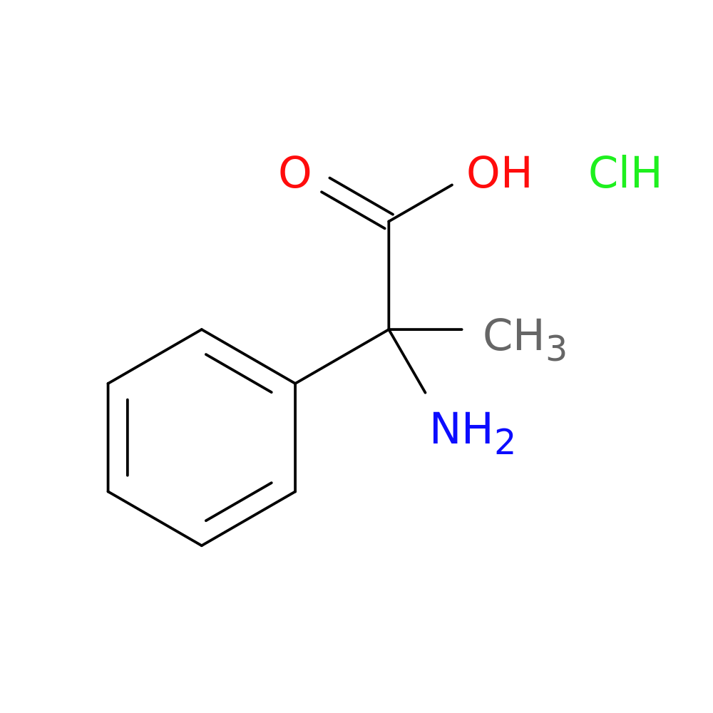 2-Amino-2-phenylpropanoic acid hydrochloride