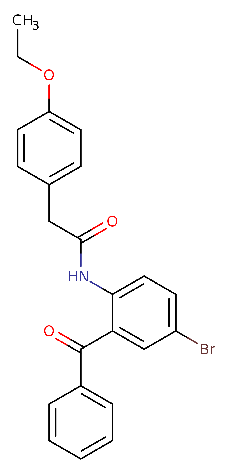 N-(2-benzoyl-4-bromophenyl)-2-(4-ethoxyphenyl)acetamide