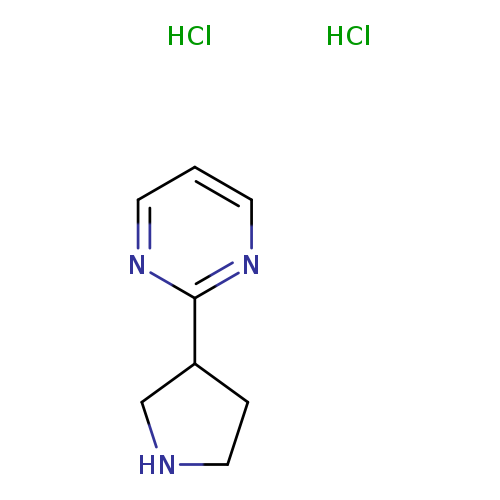 2-(pyrrolidin-3-yl)pyrimidine dihydrochloride