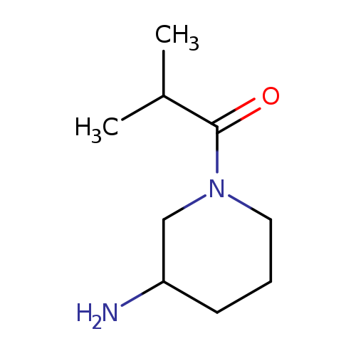 1-Isobutyrylpiperidin-3-amine