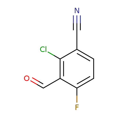 Benzonitrile, 2-chloro-4-fluoro-3-formyl-