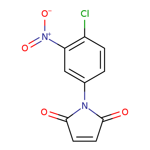 1-(4-chloro-3-nitrophenyl)-2,5-dihydro-1H-pyrrole-2,5-dione