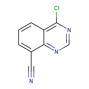 8-Quinazolinecarbonitrile, 4-chloro-