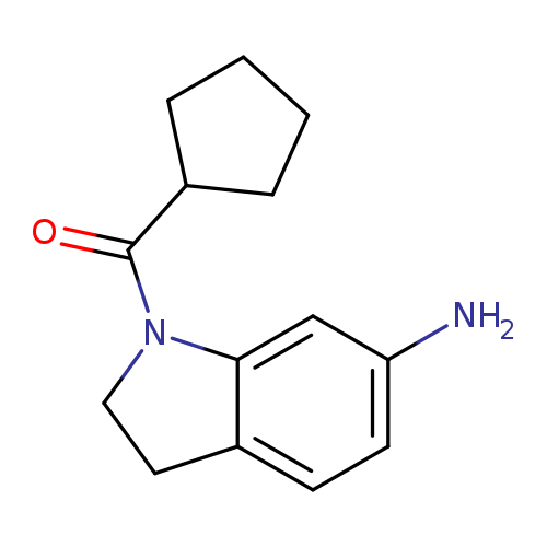 1-(CYCLOPENTYLCARBONYL)INDOLIN-6-AMINE