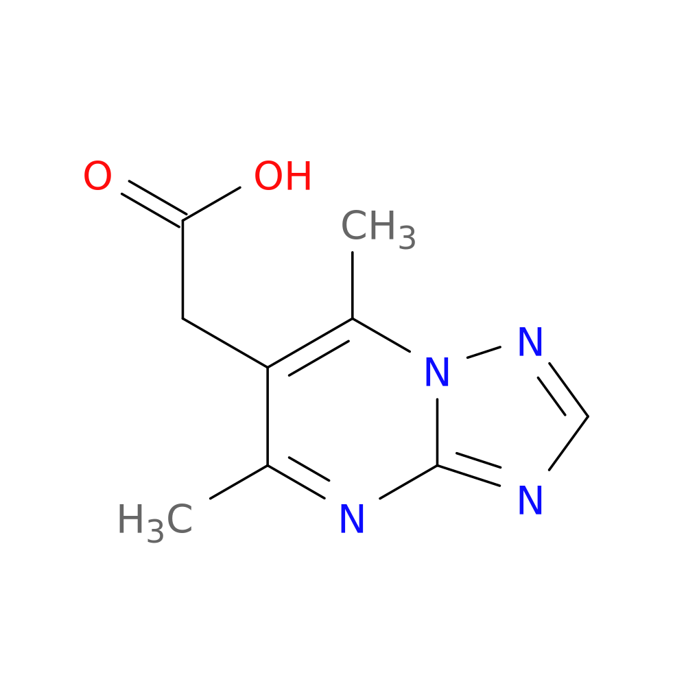 (5,7-Dimethyl[1,2,4]triazolo[1,5-a]pyrimidin-6-yl)acetic acid